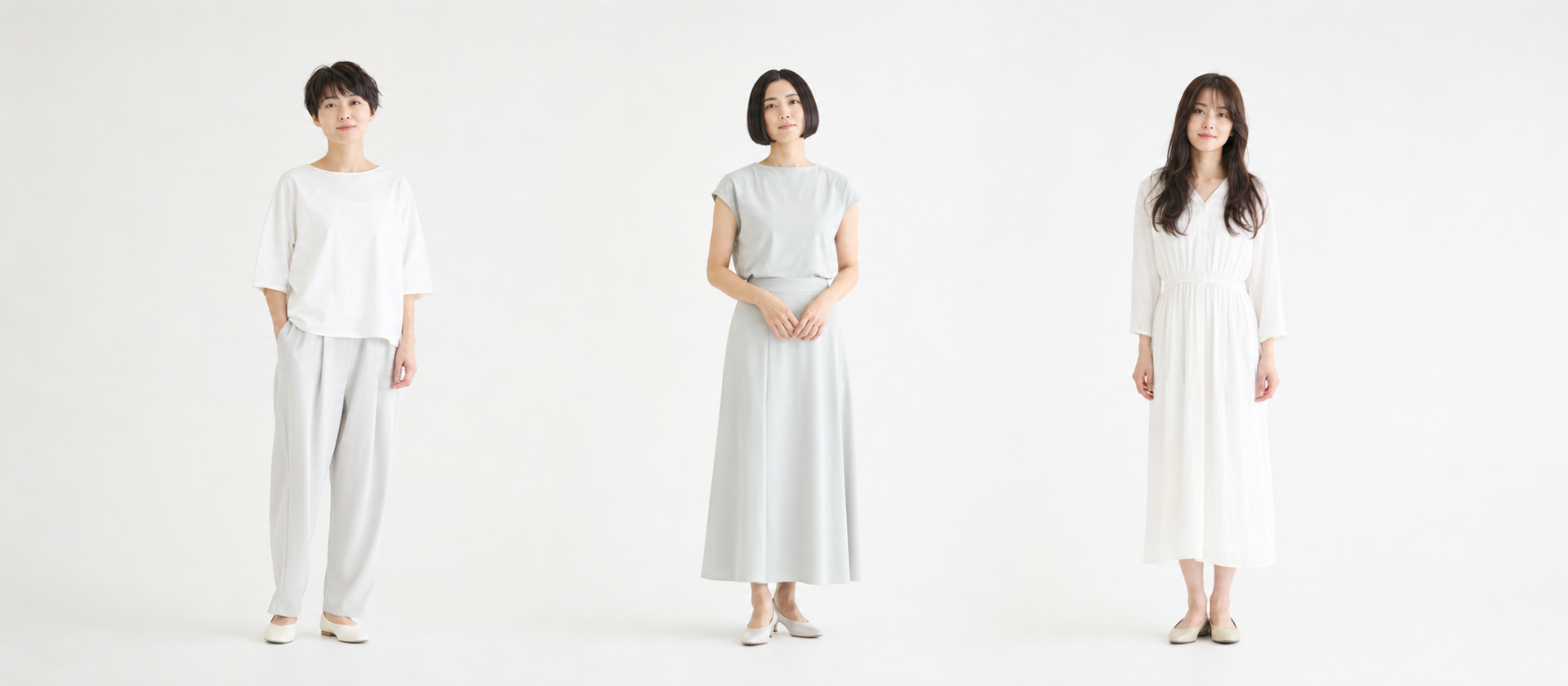 CAREERのヘアスタイルを並べたルックブックのビジュアル
